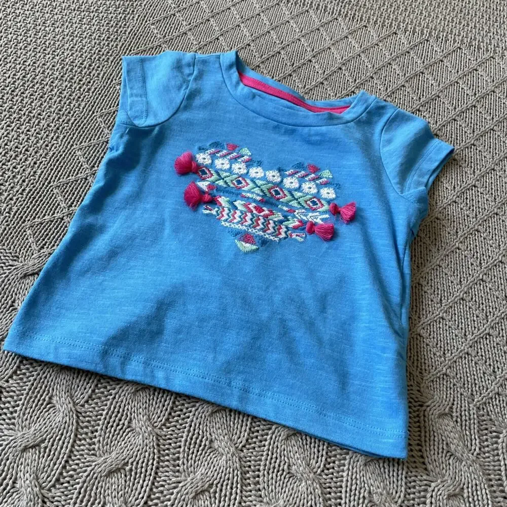 Hatley Heart Embroidered Tee ~ 2